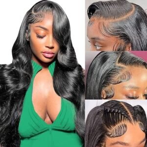 26-Inch 180% Density HD Body Wave Lace Front Wig