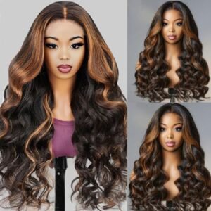 26 Inch Ombre Body Wave Lace Front Wig - FB/30