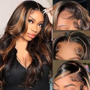 26 Inch Ombre Body Wave Lace Front Wig - FB/30